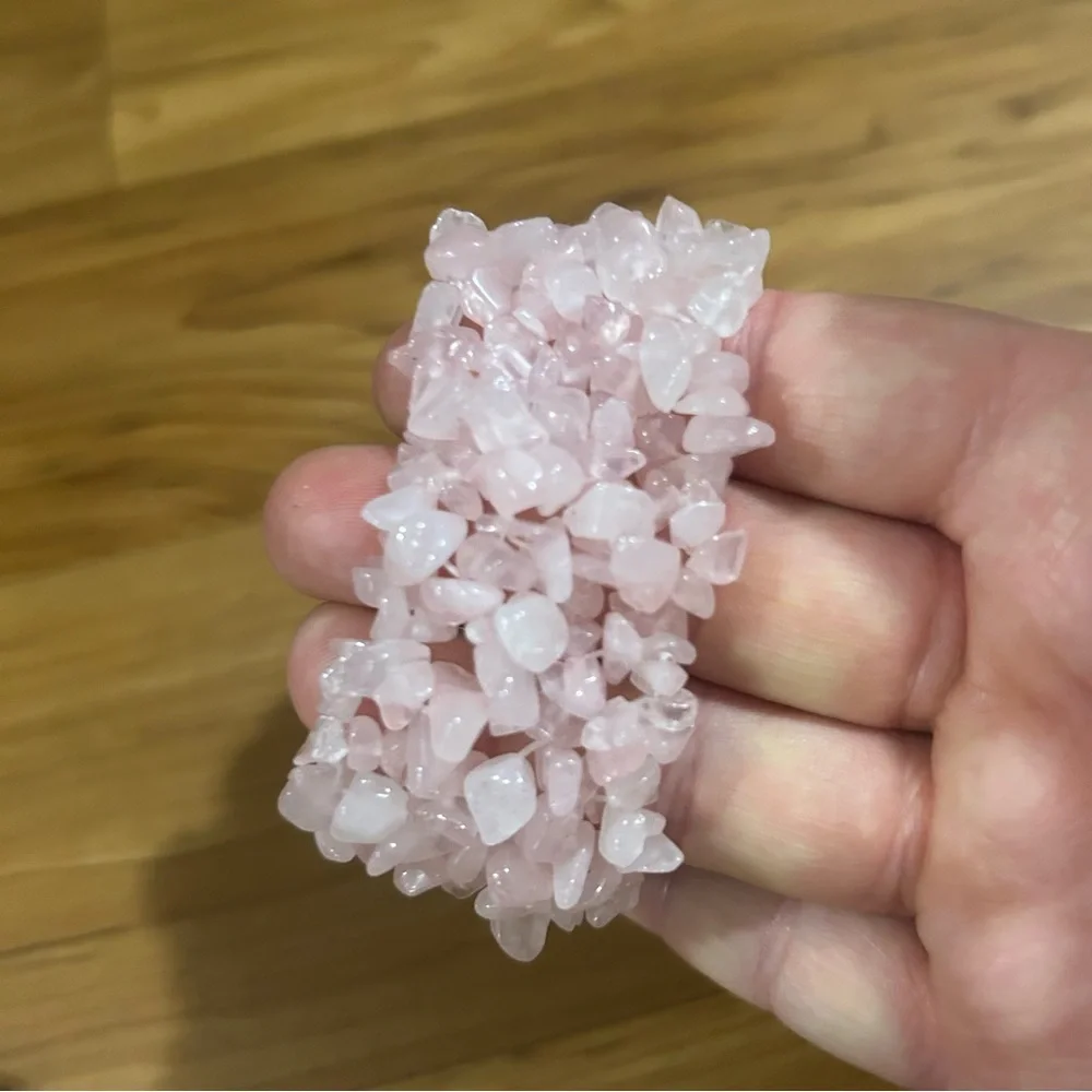 Rose Quartz Beaded Bracelet